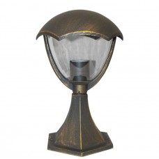 Φωτιστικό Φανάρι Κολωνάκι 1xE27 31cm Αλουμινίου Ρουστίκ IP44 9-3607471